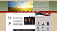 Desktop Screenshot of andersonfamilyfh.com